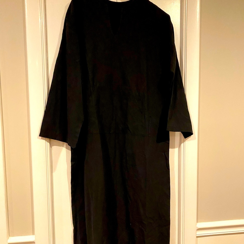 Black classic travel tunic kaftan